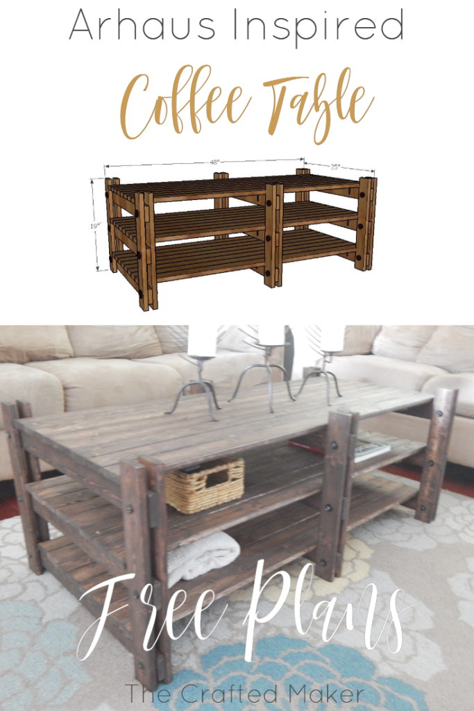 Do you love expensive furniture but refuse to pay thousands of dollars for it? If yes, I have you covered. Arhaus inspired coffee table for way less!!