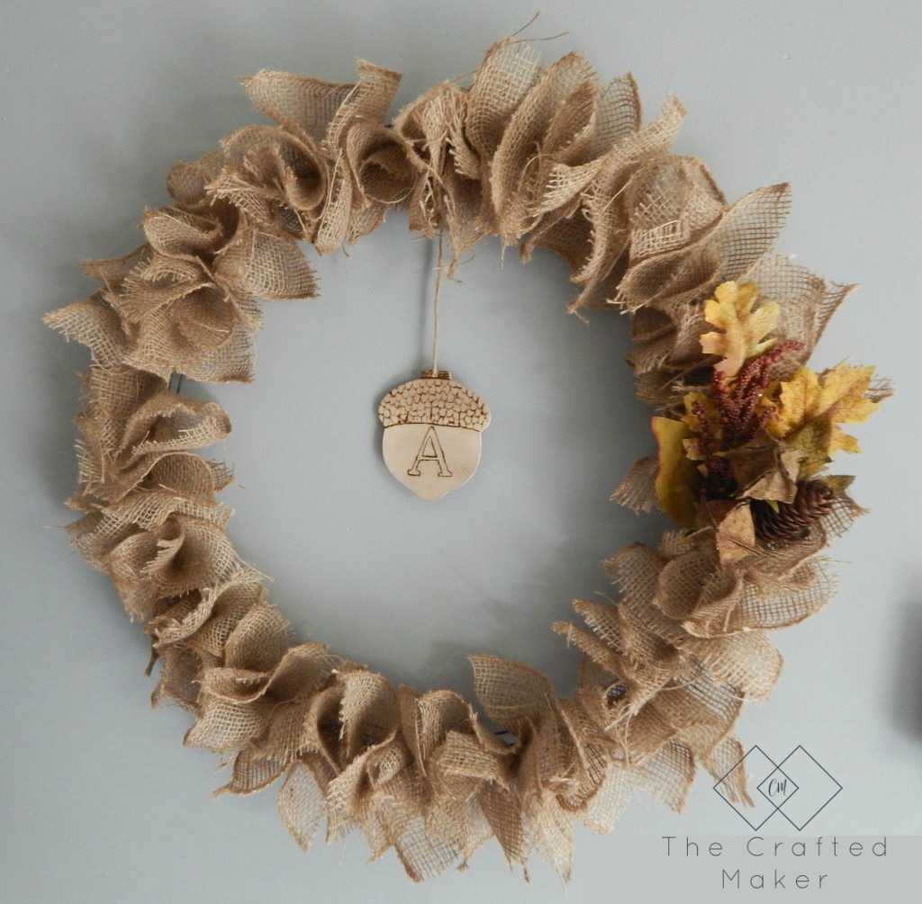 Welcome the fall season with a very easy DIY Fall wreath. With just a few craft supplies and a little time, you can have a fall inspired home.