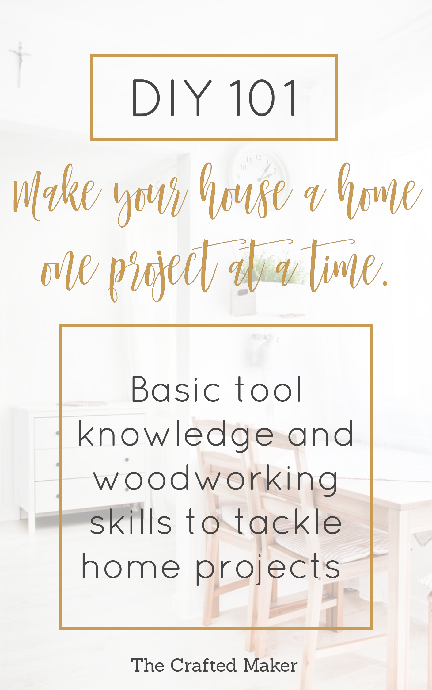 Starting any DIY project can sometimes seem like a lot to take on, but with the proper tools and know how, you can accomplish any project! Let's DIY!