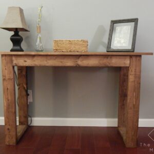25 Dollar Console Table - The Crafted Maker