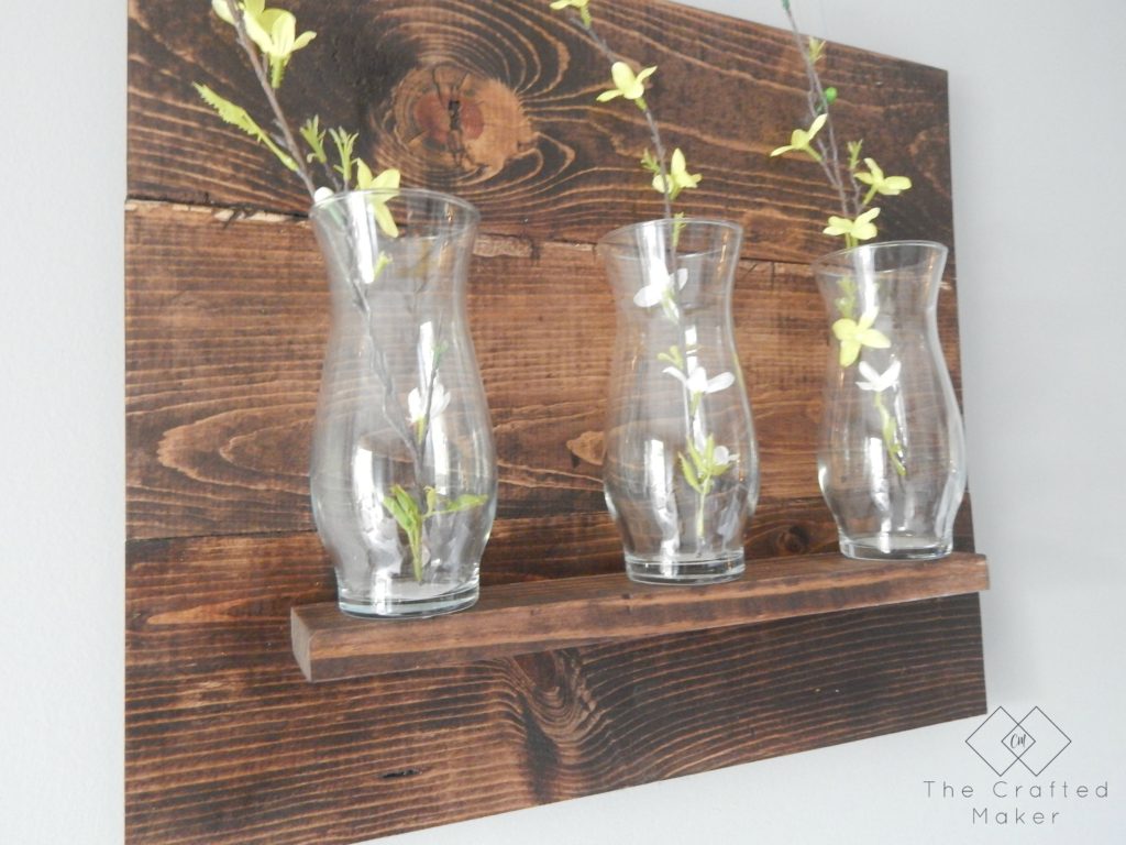 DIY Vase Wall Hanging