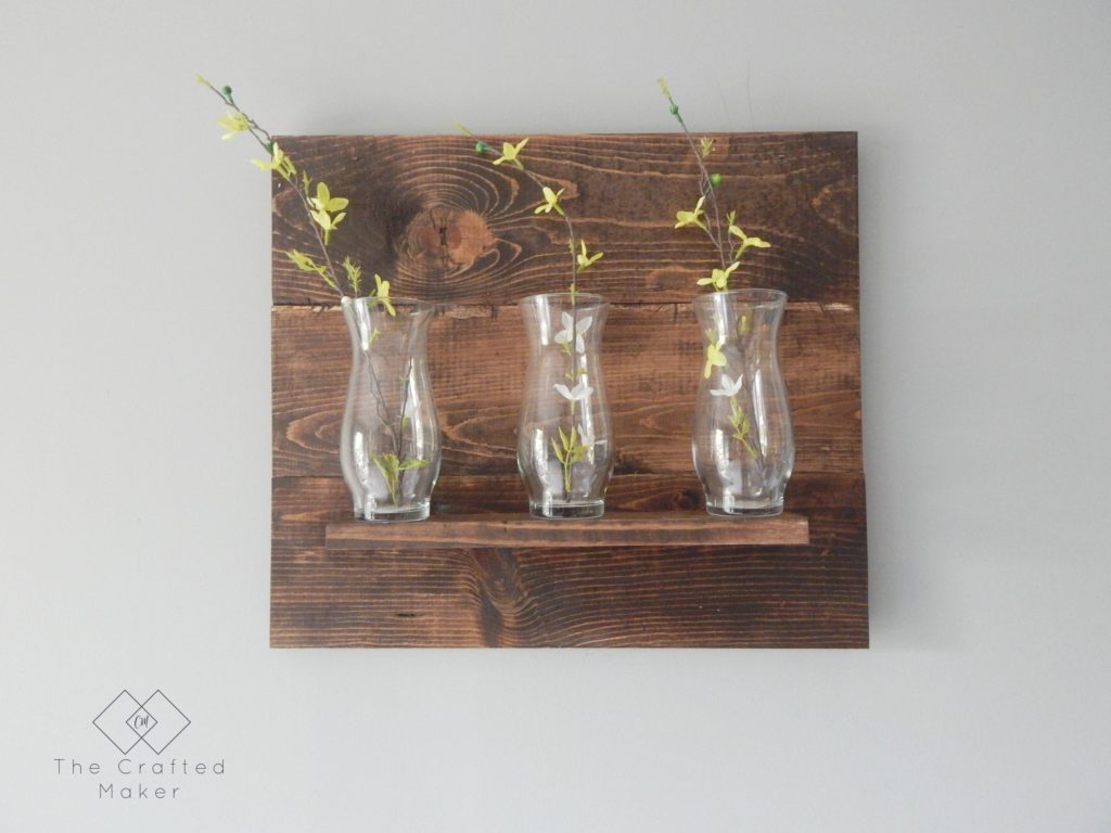 DIY Vase Wall Hanging