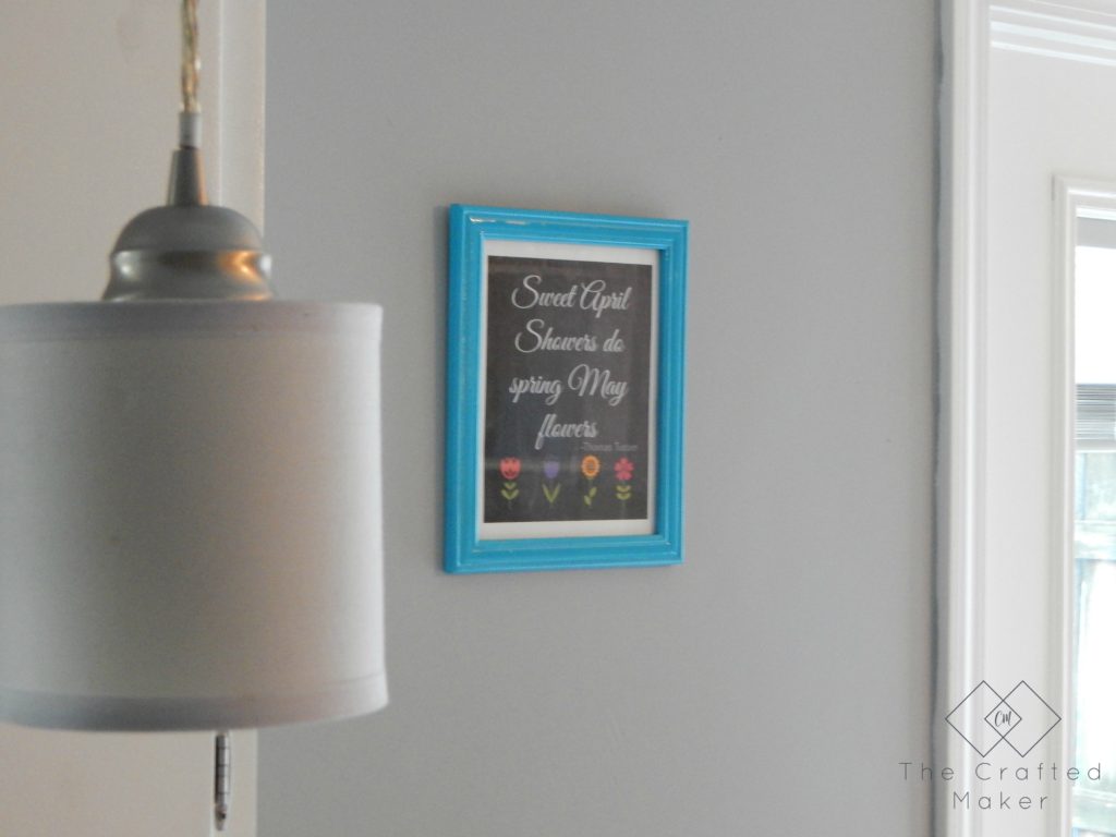 Frame Revamp with Free Spring Printable!