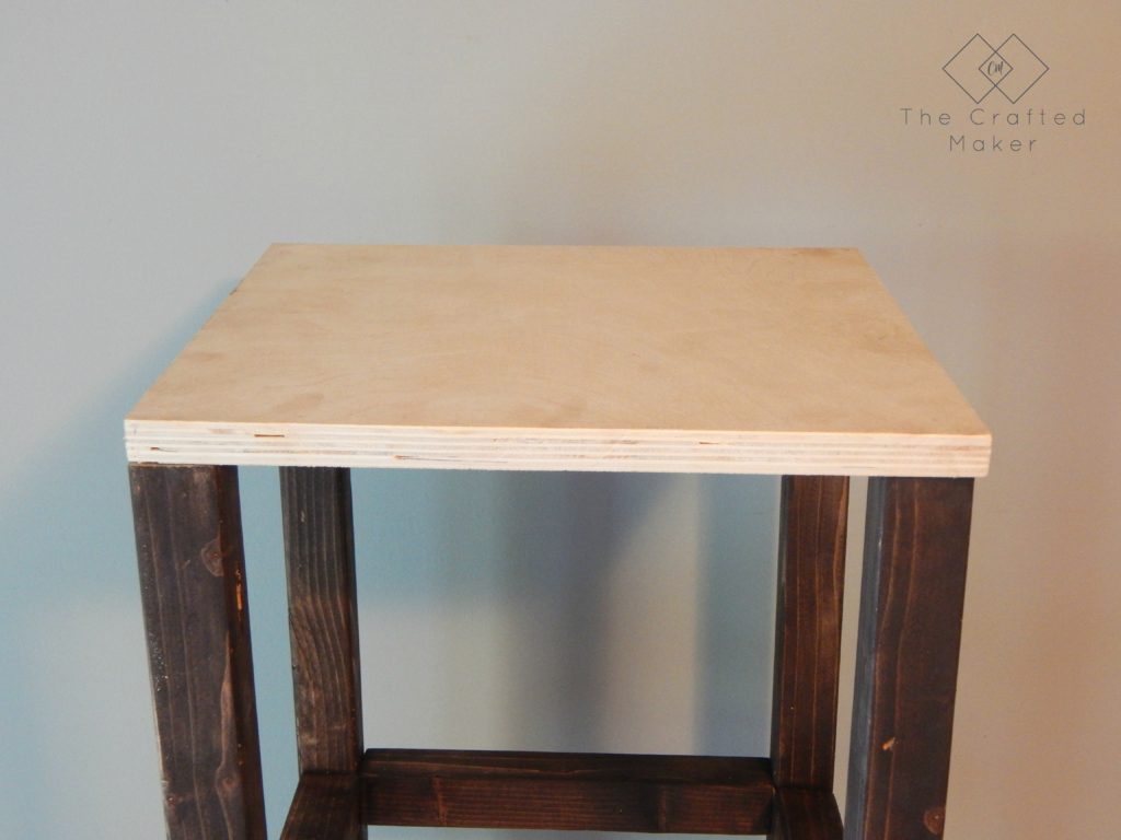 DIY Tiled End Table - Free Plans