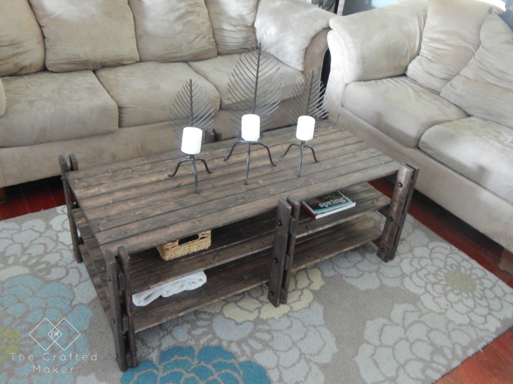 Arhaus Inspired Coffee Table The Crafted Maker