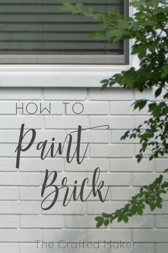 Have you ever wanted to change the look of your home? Learn how to paint a brick home in this tutorial. This completely transformed my home for the better.