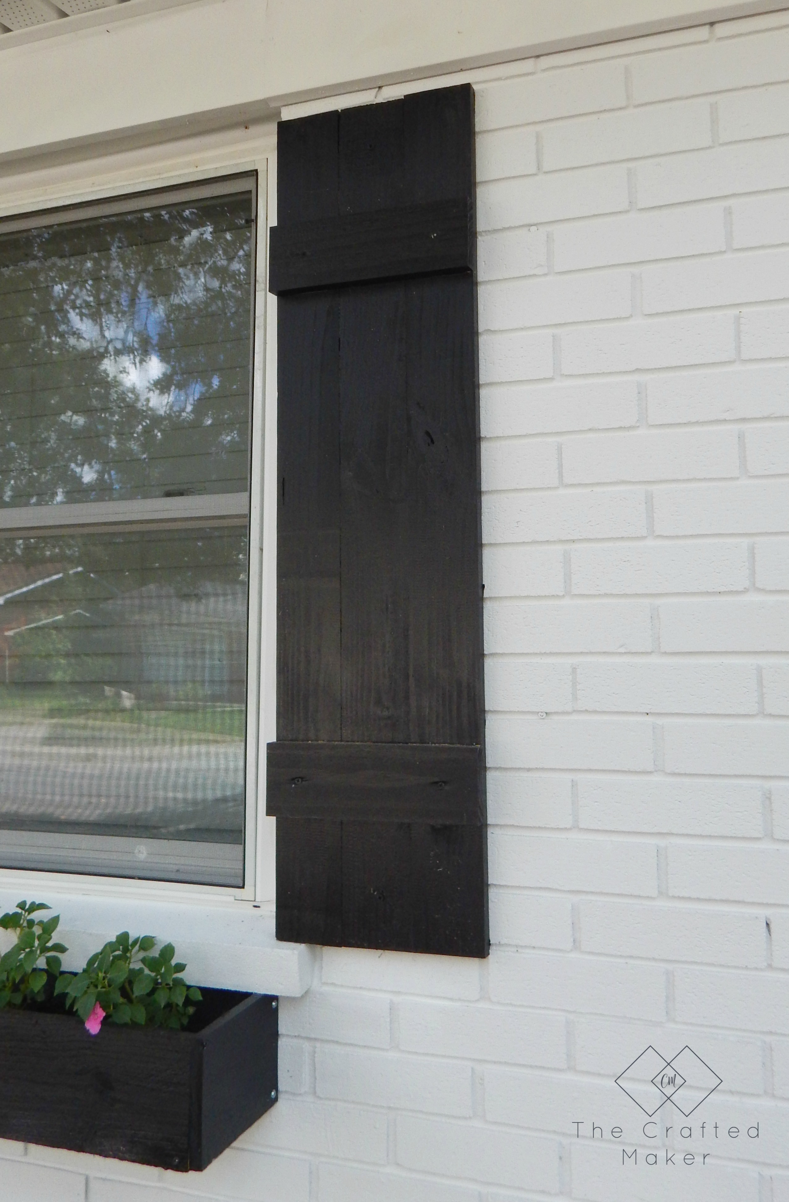 SIMPLE DIY SHUTTERS The Crafted Maker