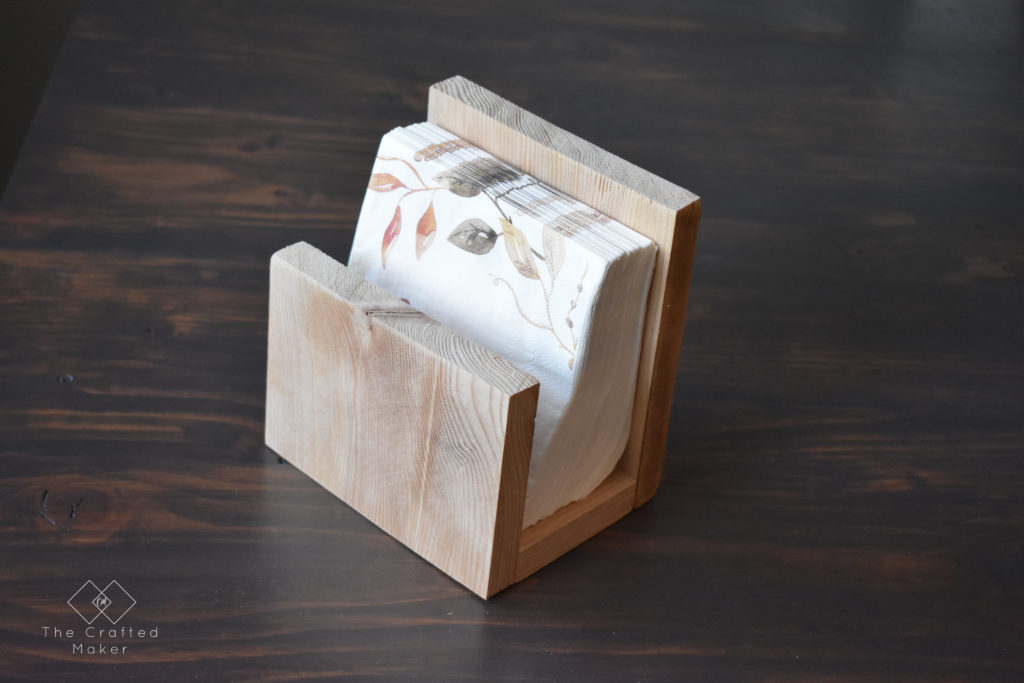 Make this DIY Napkin Holder with scrap wood and a few tools. Add some convenience to your dining table setting in about an hour.