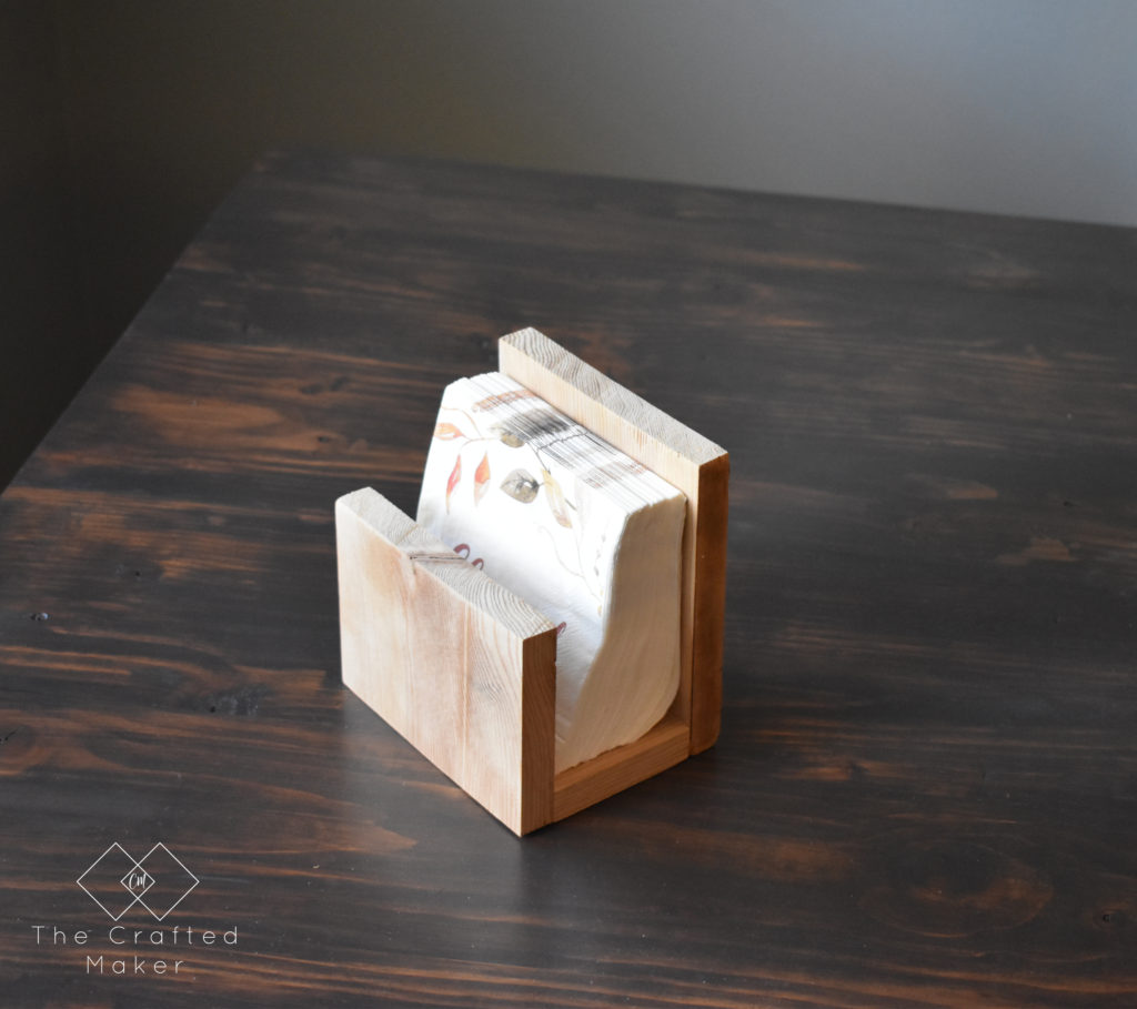 Make this DIY Napkin Holder with scrap wood and a few tools. Add some convenience to your dining table setting in about an hour.