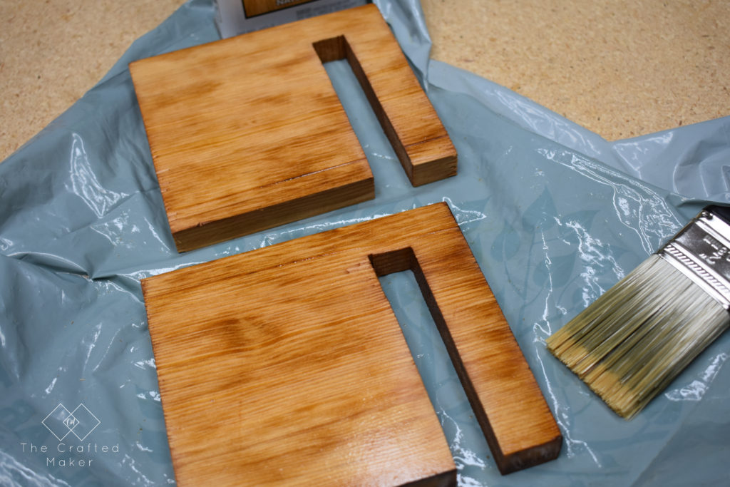 This Scrappy Saturday project is sliding bookends for open shelving. These sliding bookends are a great addition to any room with open shelving. This is a fun and quick project to complete!