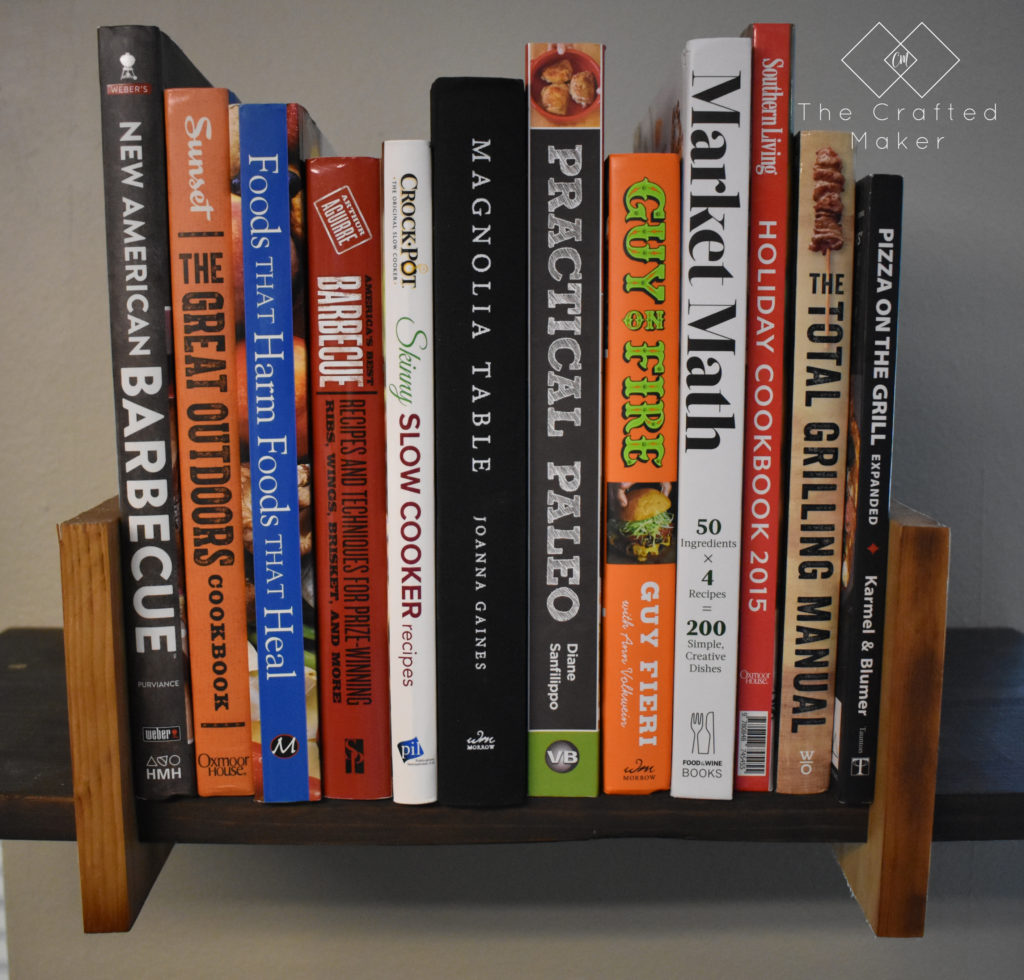 This Scrappy Saturday project is sliding bookends for open shelving. These sliding bookends are a great addition to any room with open shelving. This is a fun and quick project to complete!